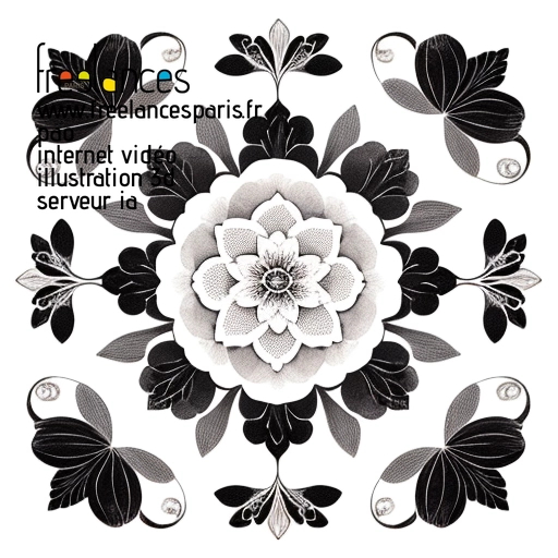 Pao mise en page internet vidéo illustration 3d serveur IA générative AI freelance paris studio de création magazines 8UP9Y6Y1